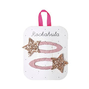 2-er-Pack Starlight Haarclips pink