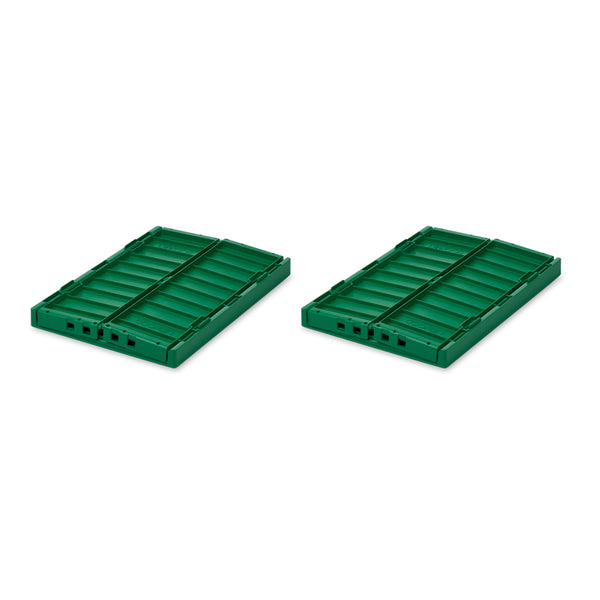 2-Pak Weston Opbevaringsboks i Garden Green (Small)