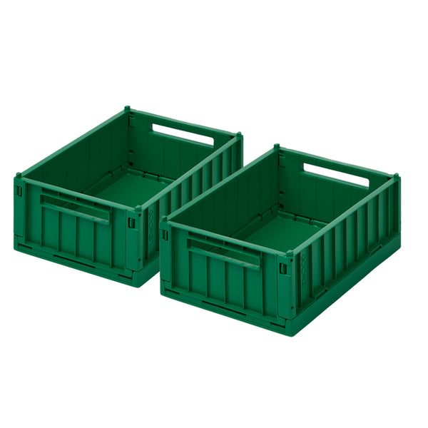 2-Pak Weston Opbevaringsboks i Garden Green (Small)