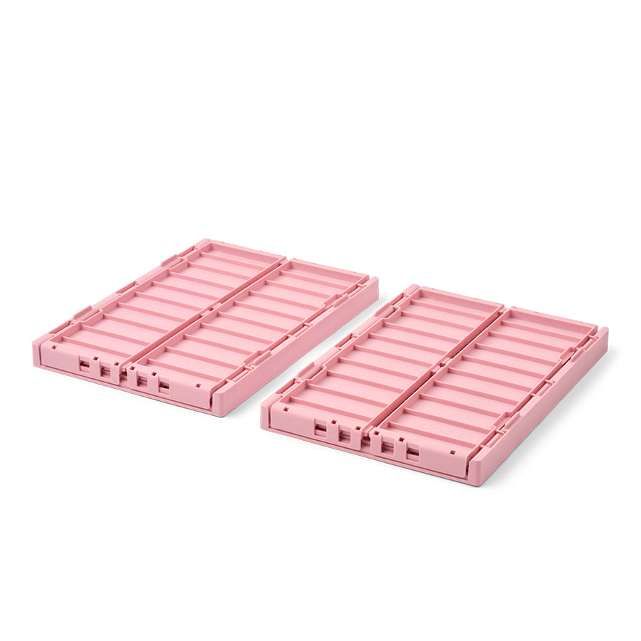 2-Pak Weston Opbevaringsboks i Rose Blush (Medium)