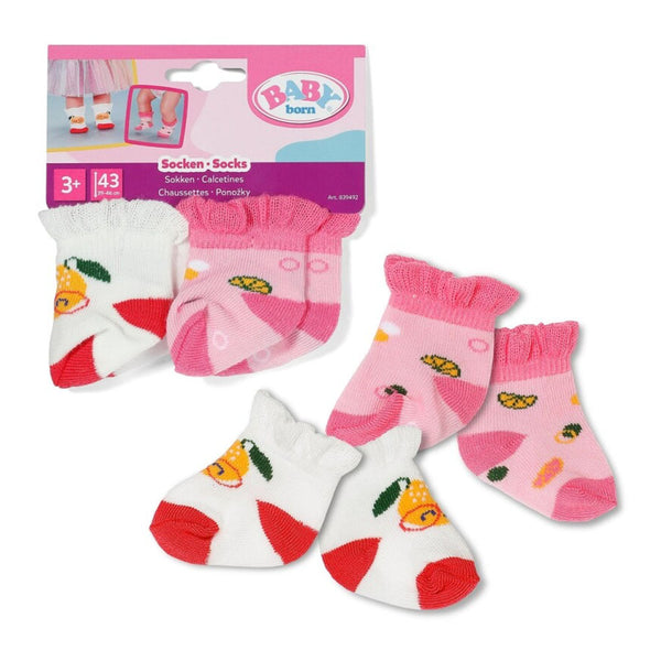 2er-Pack Puppensocken (sort.)