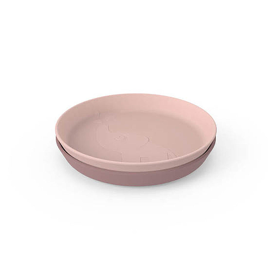 2-er-Pack Kiddish-Teller mit Elphee in Puder