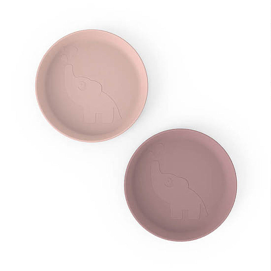 2-er-Pack Kiddish-Teller mit Elphee in Puder
