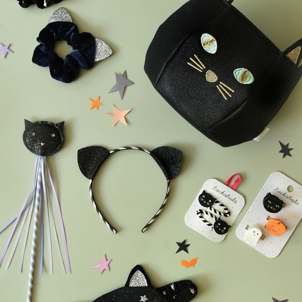 3-er-Pack Gruselige Halloween-Haarclips