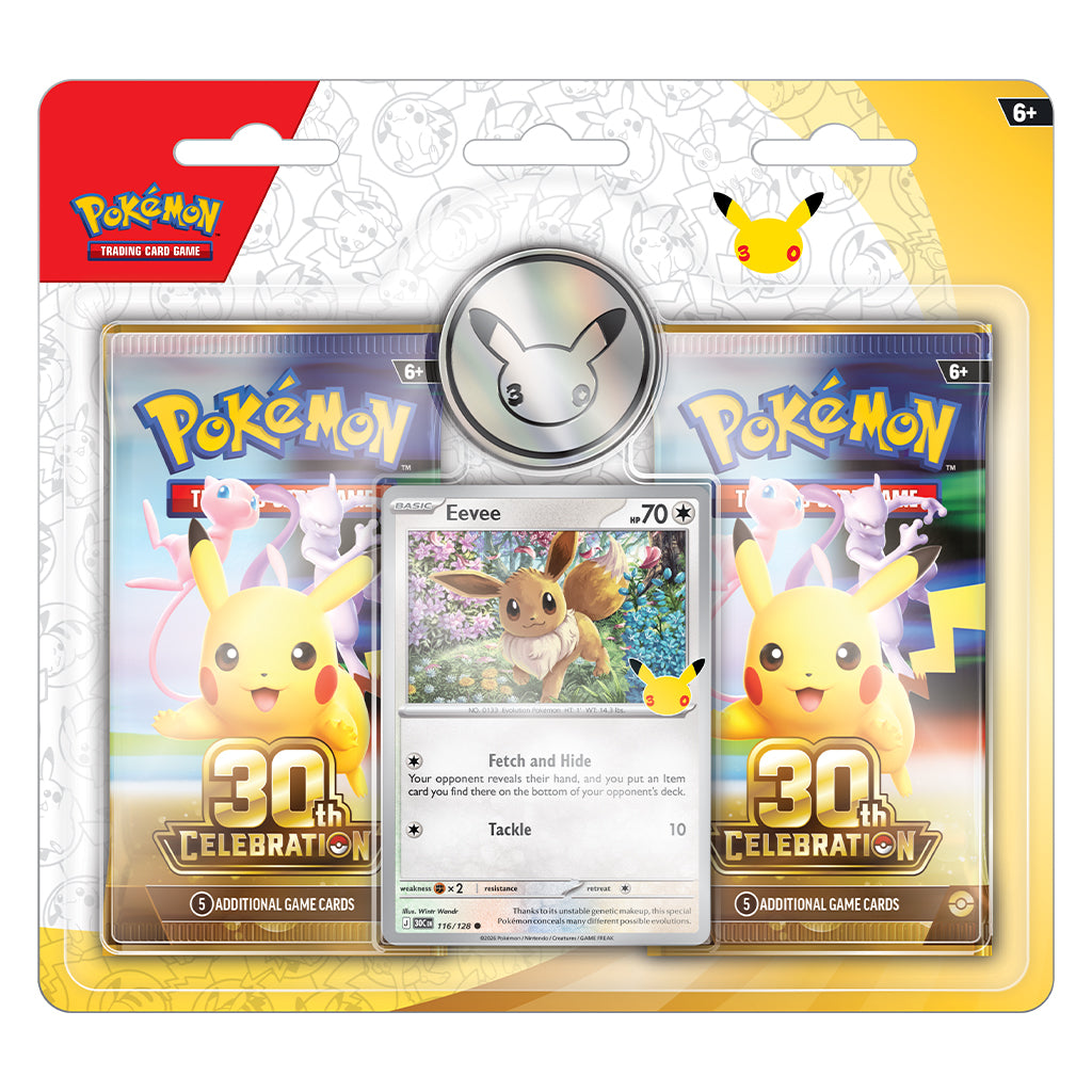 30th Celebration 2-Pak Blister von Pokemon