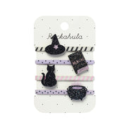 4-er-Pack Little Witches Haargummis