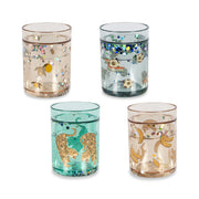 4-er-Pack Glitzerbecher, mehrfarbig