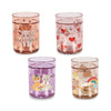 4-Pack Glitzerbecher mit Multi-Glitzer