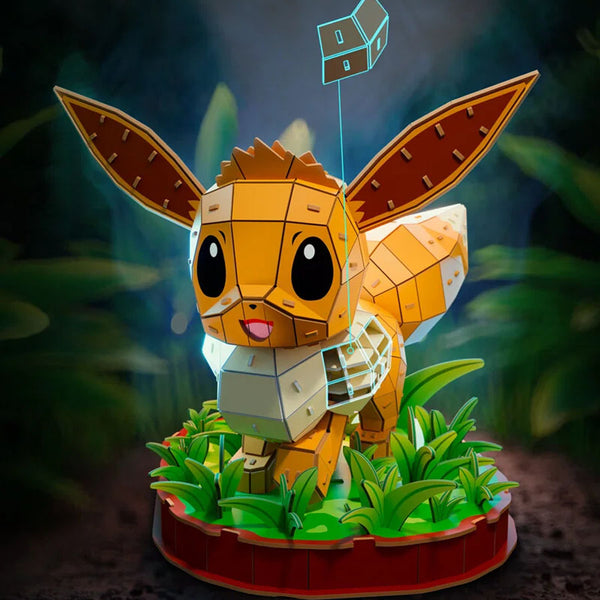 4D Puzzle mit Eevee (20 cm)