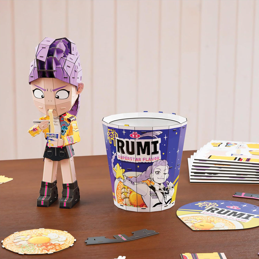 4D-Puzzle mit Rumi im Ramenbecher