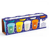 4 Dosen Knete mit Glitzer