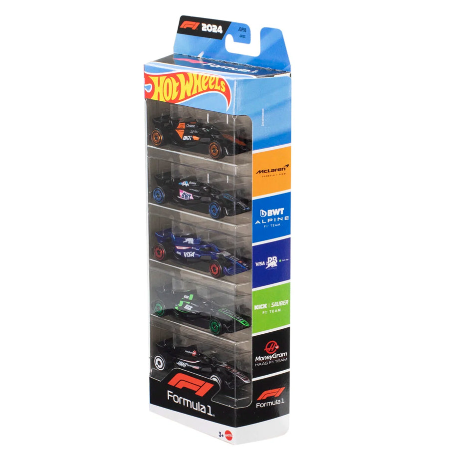 5-er-Pack F-1 Rennen 2024 1:64