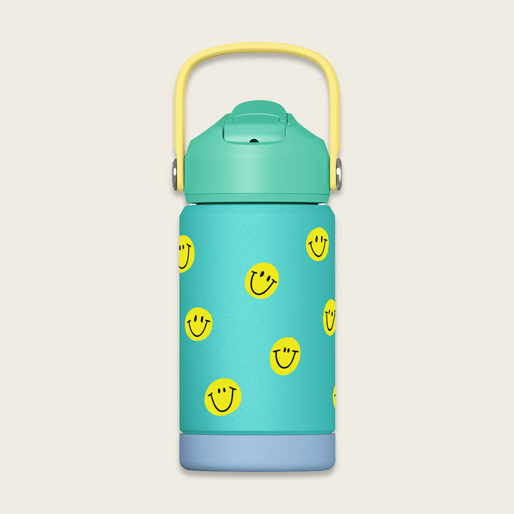 Trinkflasche Smile, türkis, 350ml