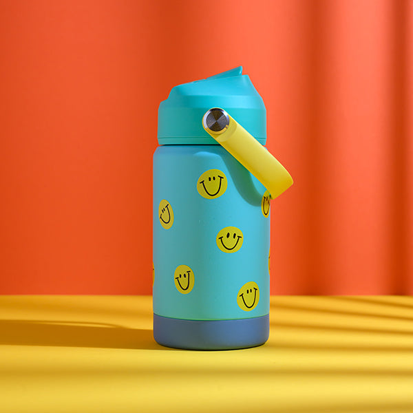 Trinkflasche Smile, türkis, 350ml