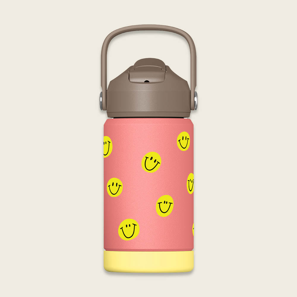 Trinkflasche Smile, koralle, 350ml