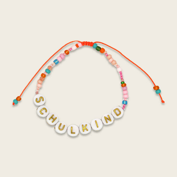 Perlenarmband Schulkind in Mint/Rosa