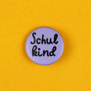 Button Schulkind - Flieder