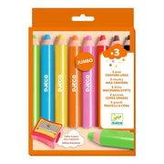 8 Jumbo Wachsmalstifte