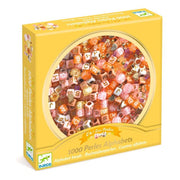 Alfabetperler med Guld Farver