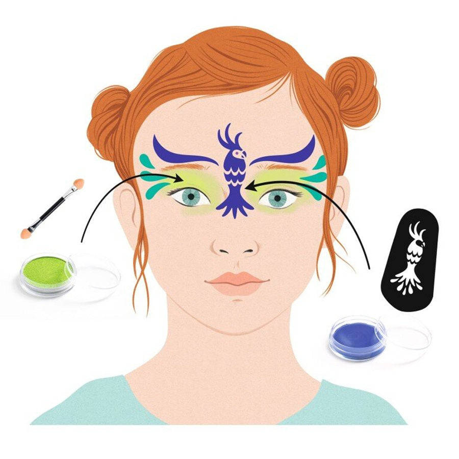 Ansigtsmaling "Rio De Janeiro"