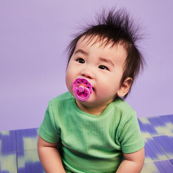 BIBS Boheme Schnuller, Größe 2 - Bubblegum