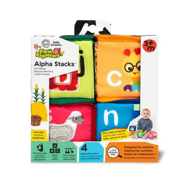 Baby Einstein Alpha Stacks™ Weiche Bausteine mit Buchstaben