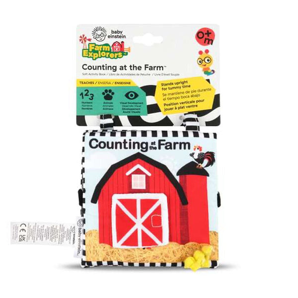 Baby Einstein Counting at the Farm™ Weiches Aktivitätsbuch