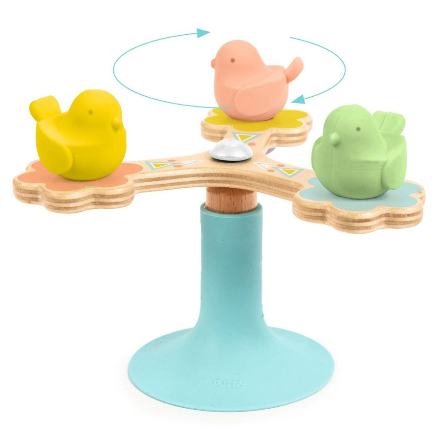 Djeco BabySpini, Aktivitäts-Spiel mit Saugnapf