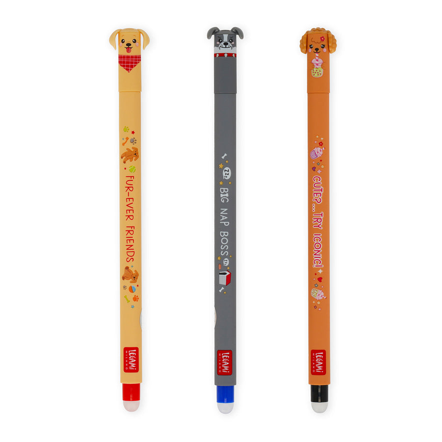 Back to School Radierbarer Gelstift 3er-Pack