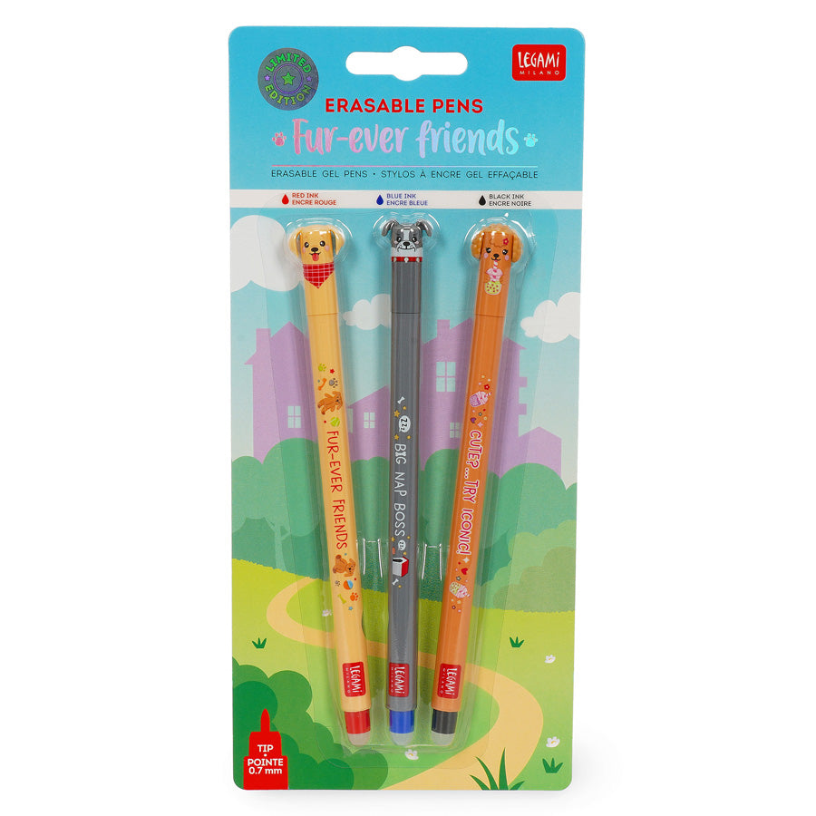 Back to School Radierbarer Gelstift 3er-Pack