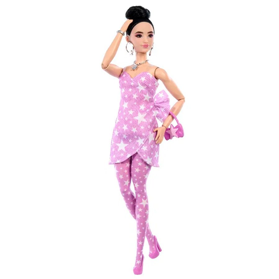 Barbie Deluxe Style Pink Denim, Star Wrap Asian