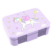 Bearfoot Bento COMPACT Madkasse, 650 ml - Lila Einhorn