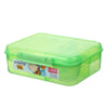 Bento-Brotdose in Grün (1,65L)
