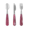 Besteckset mit Glitzer Sparkling Sangria