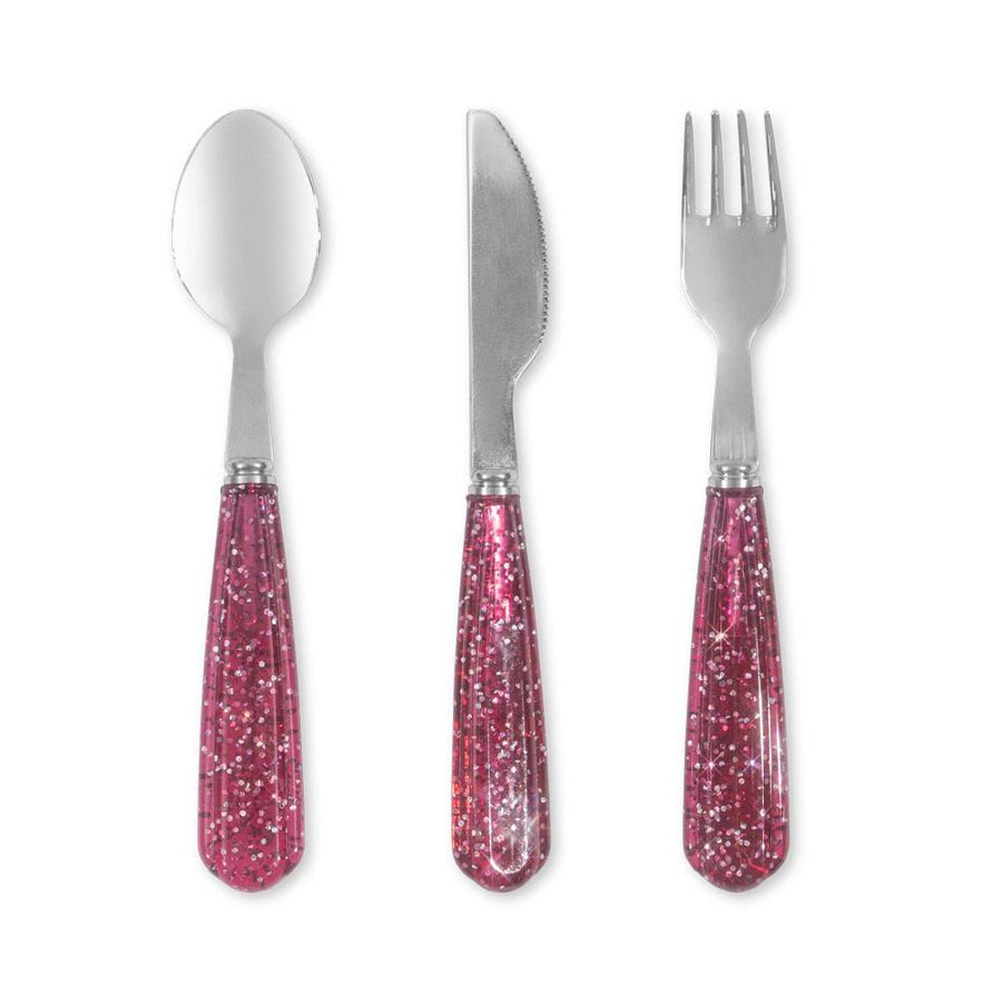Bestiksæt med Glitter i Sparkling Sangria