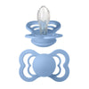 Bibs Supreme Silikon-Schnuller, Gr. 2 - Sky Blue
