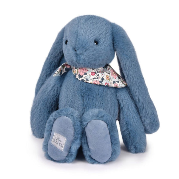 Blomsterkanin i Blå (35 cm) fra Doudou et Compagnie