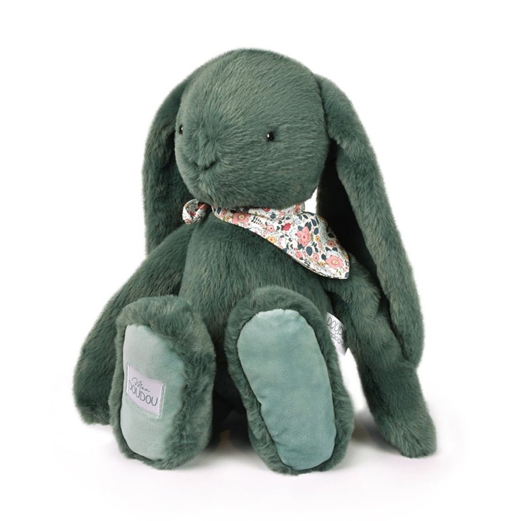 Blomsterkanin i Grøn (50 cm) fra Doudou et Compagnie