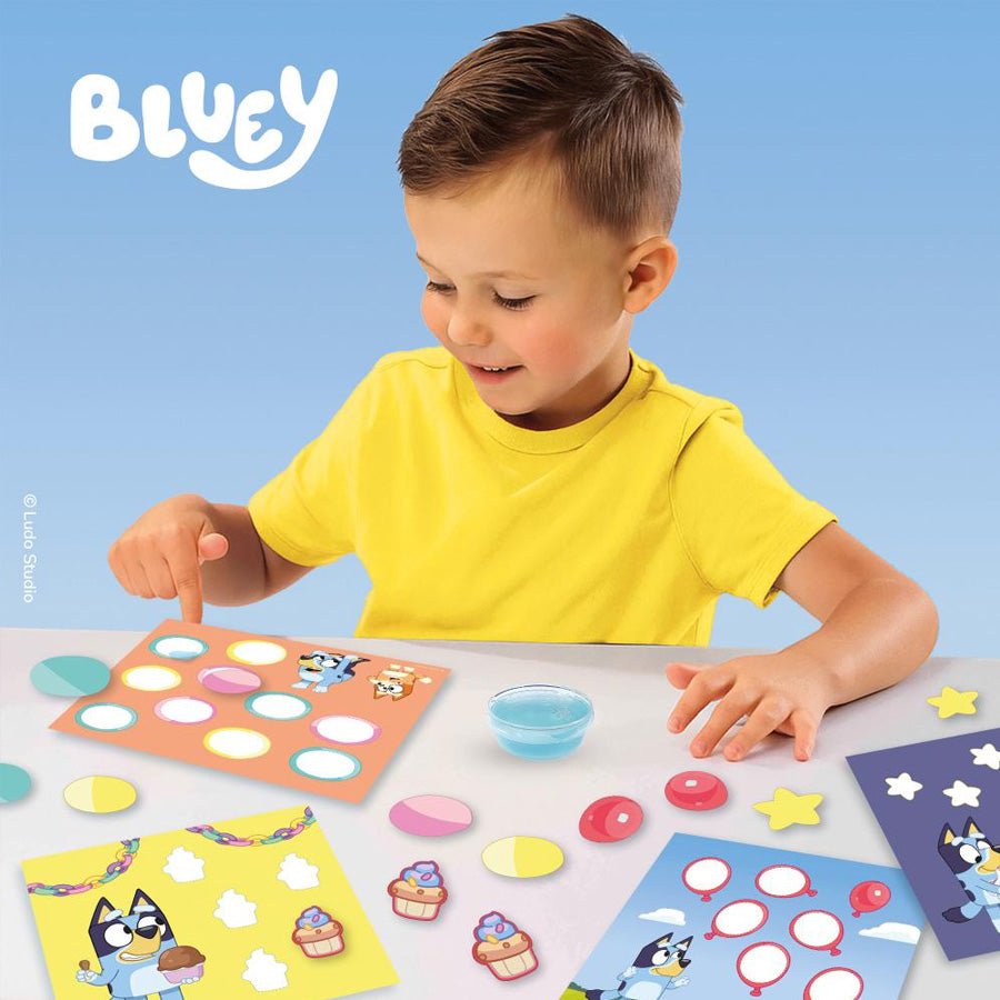 Bluey Fingerlim med Former