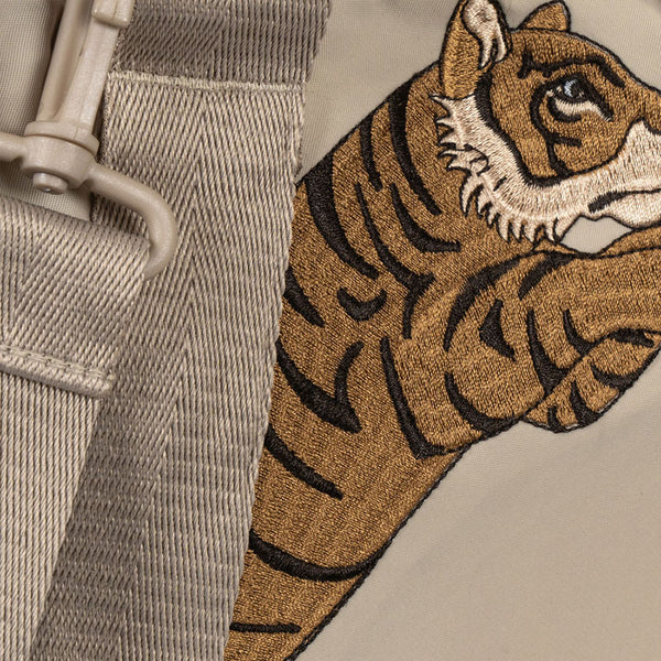 Kinderwochenendtasche Federgrau