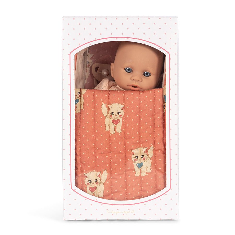 Cattie Babypuppe mit Tragetasche