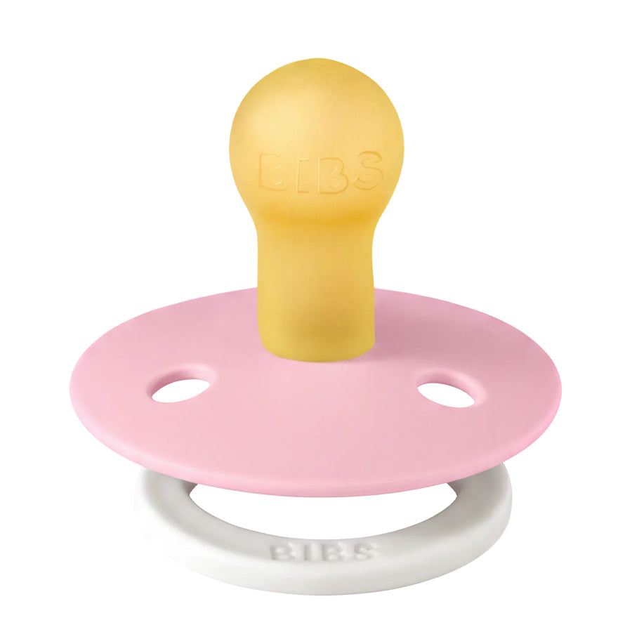 Farbiger Schnuller Babyrosa Nacht (Gr. 2)