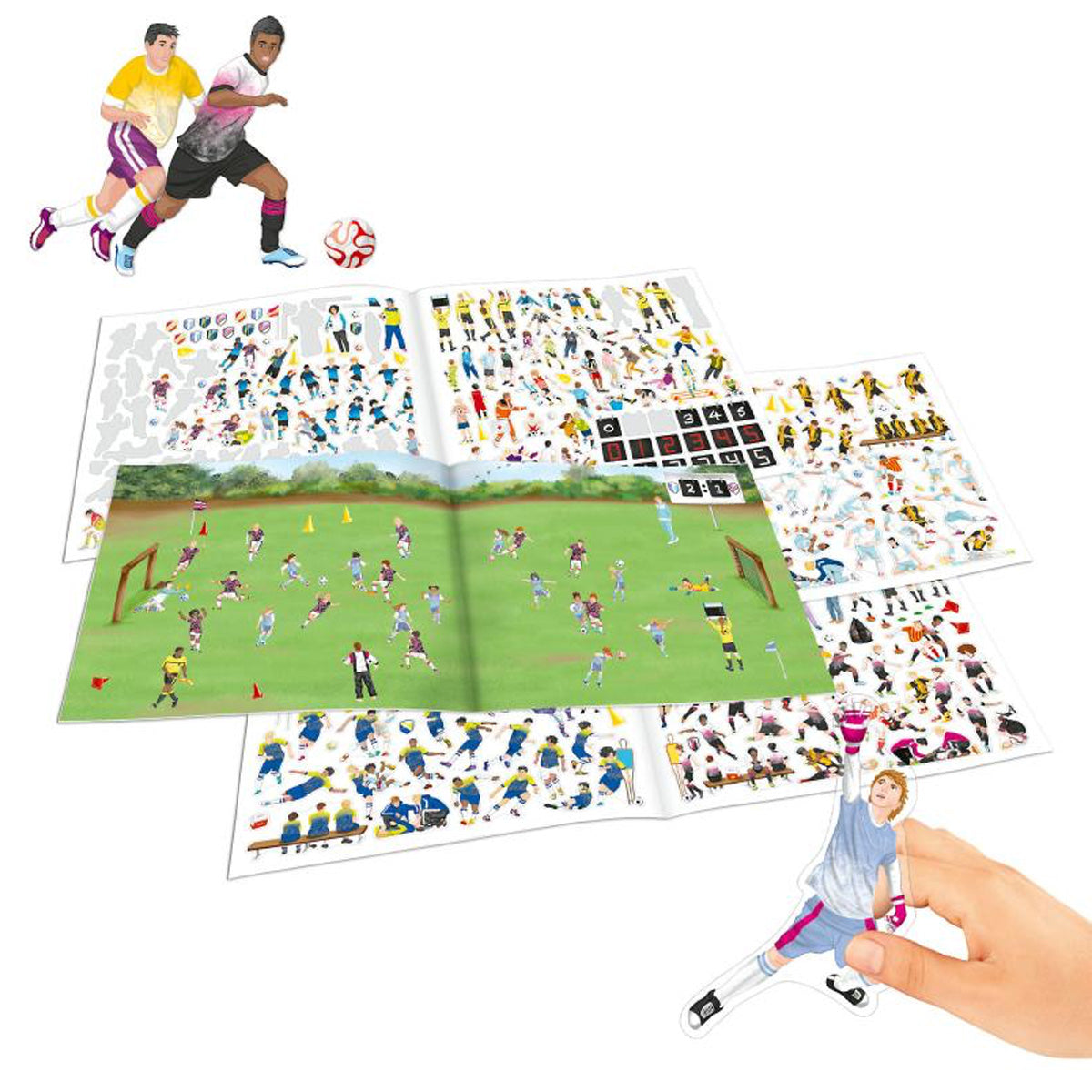 Create Your Football Game Stickersbog