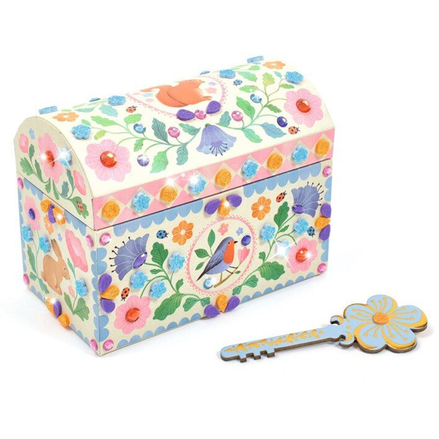 DIY Æske med Rosa Skattekiste