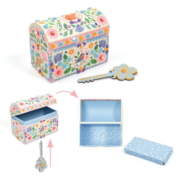 DIY Æske med Rosa Skattekiste