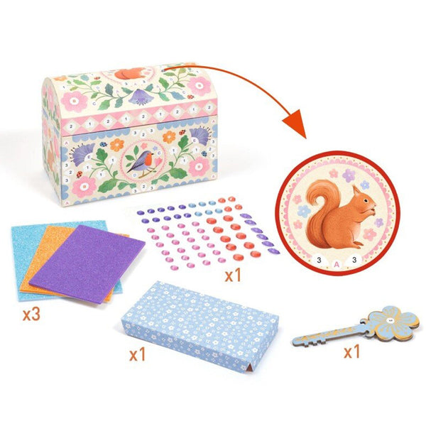 DIY Æske med Rosa Skattekiste