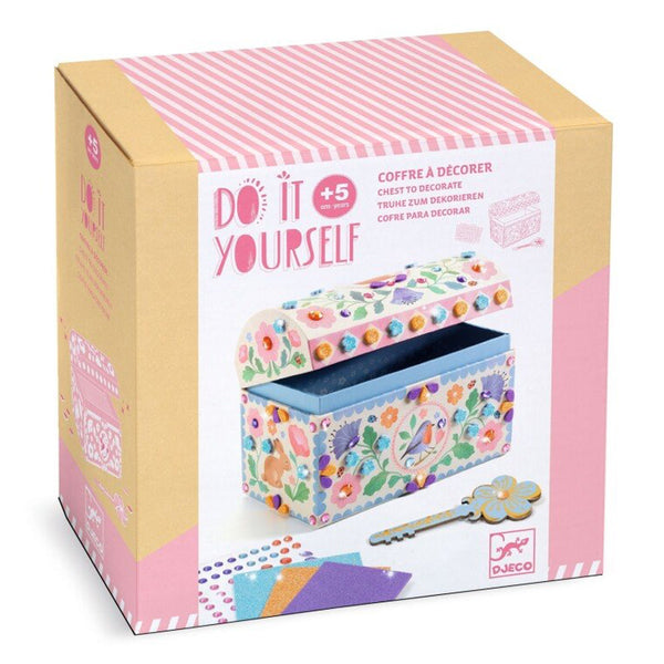 DIY Æske med Rosa Skattekiste