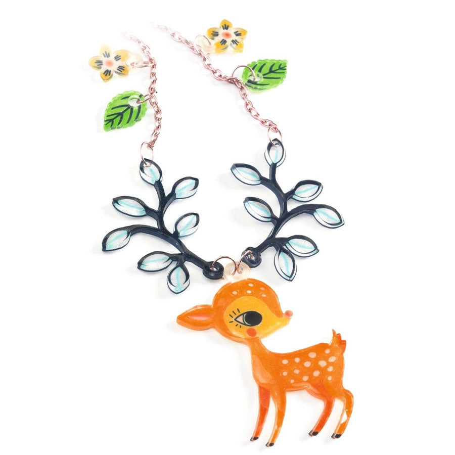 DIY-Schrumpfplastik mit Hirsch- und Vogelmotiven