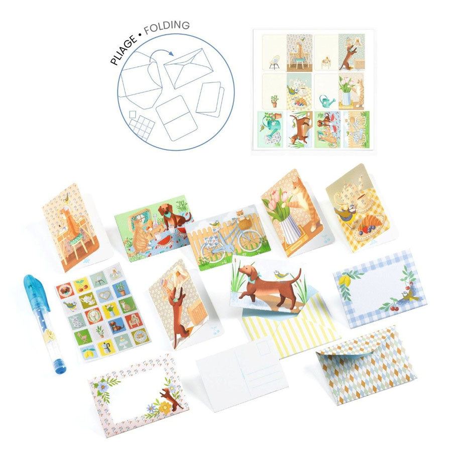 DIY Gestalte Dein Eigenes Briefpapierset