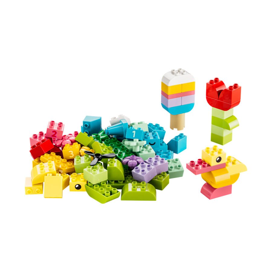 duplo zelt DUPLO Bunte Kreativbox – Kleines Karussell